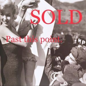 SOLD past this point.